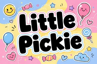Creative Projects with Little Pickie Font Design