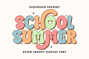 Creative Font Ideas for Your Summer School Project