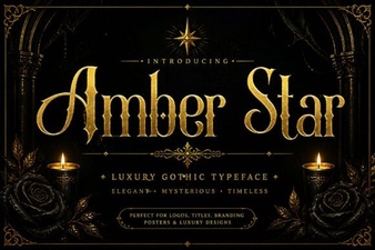 Amber Star Font: Design Versatility & Creative Projects
